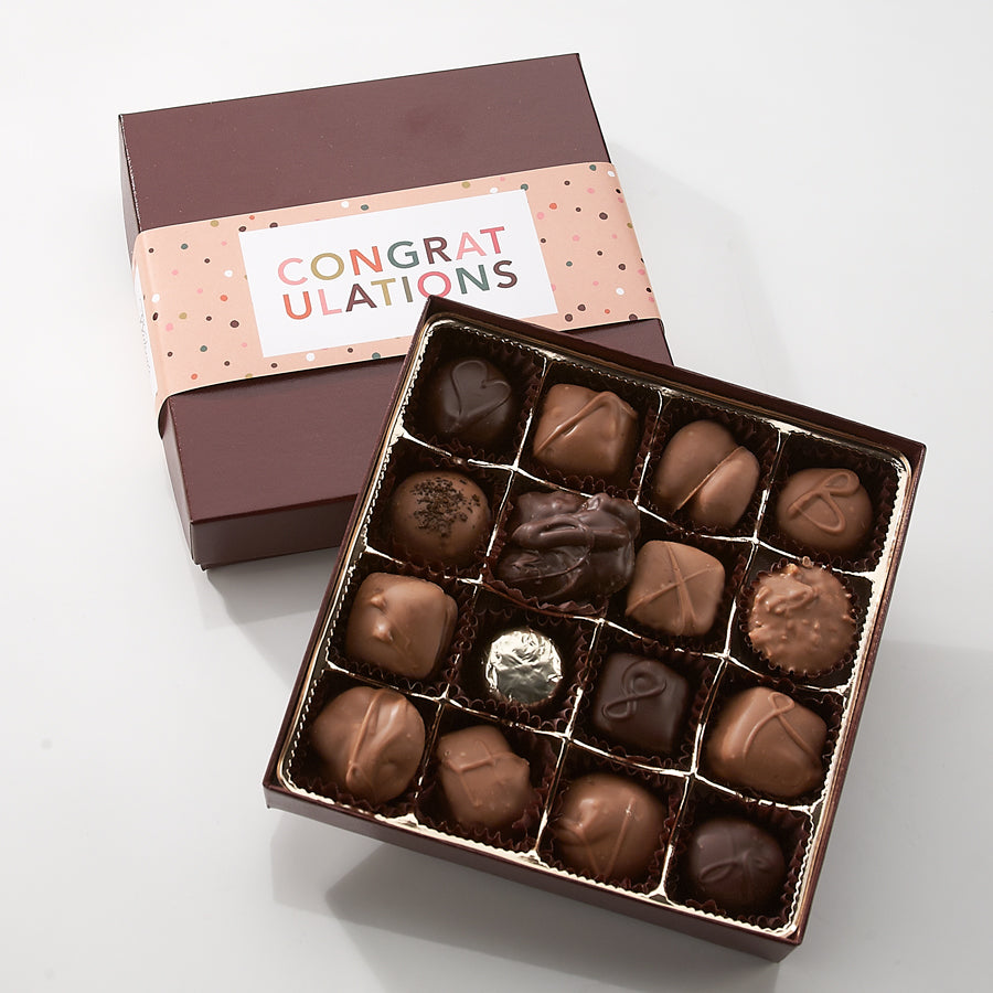 16-piece chocolate assortment