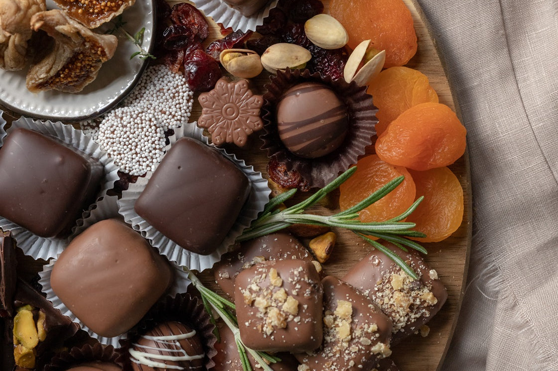 Fall Chocolate Charcuterie Board with Watson’s Chocolates