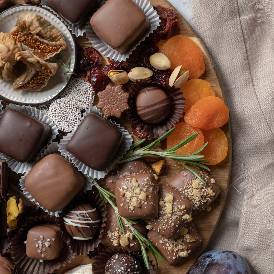 Fall Chocolate Charcuterie Board with Watson’s Chocolates