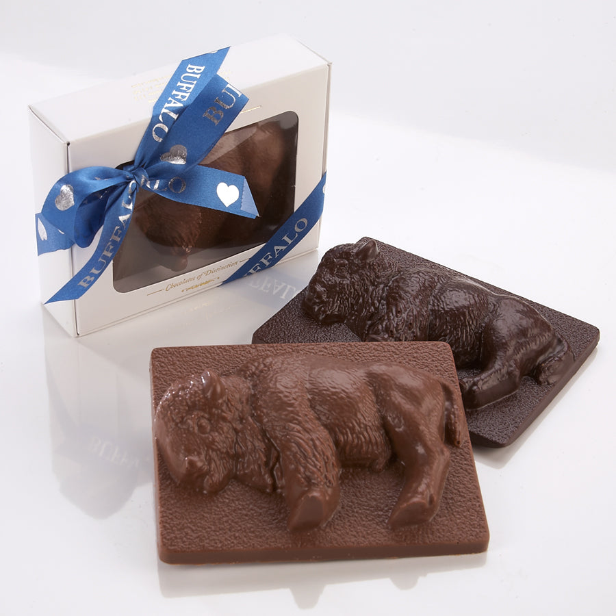 Mighty Bill Buffalo milk and dark chocolate