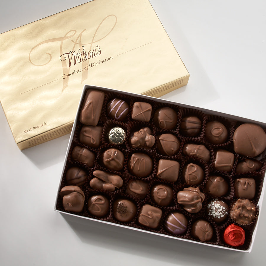 Watson's Chocolates Milk Chocolate Deluxe Assortment box