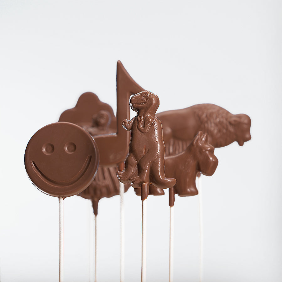 Various Chocolate suckers