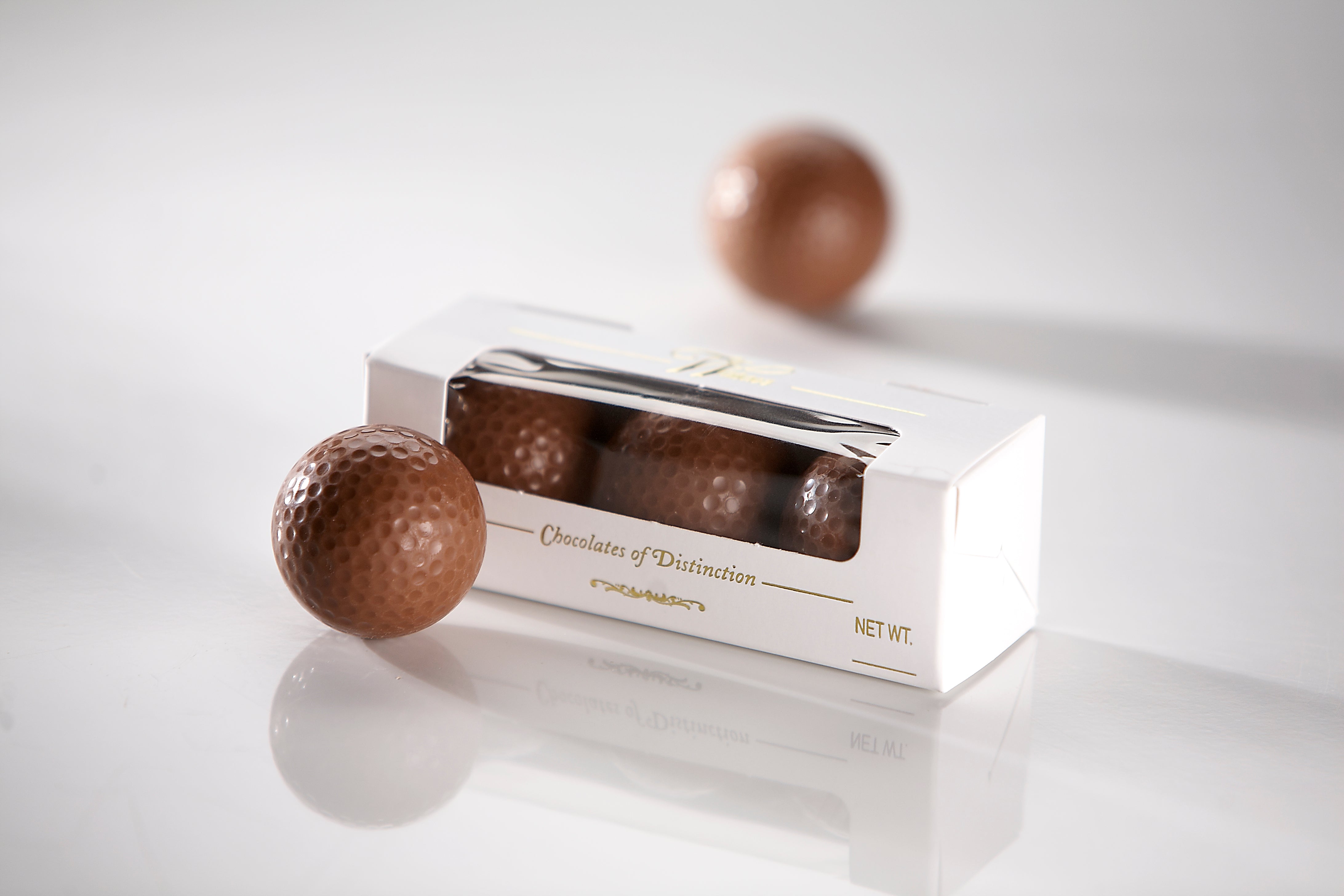 chocolate golf balls